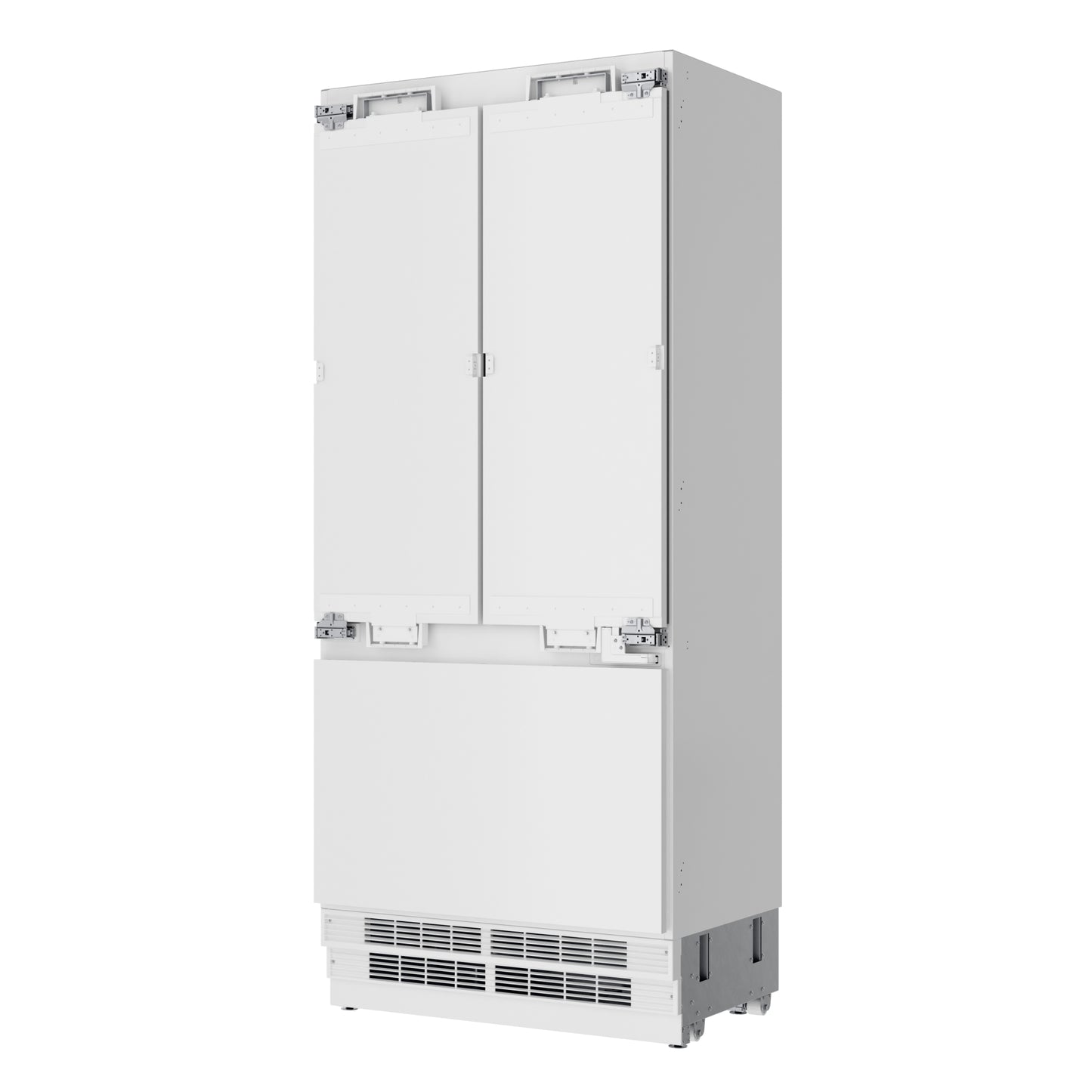 KoolMore Reserve 36 In. Panel Ready French Door Refrigerator with Ice Maker and Water Dispenser, Frost Free, 19.6 Cu. Ft. (KM-RER36-FDPR)
