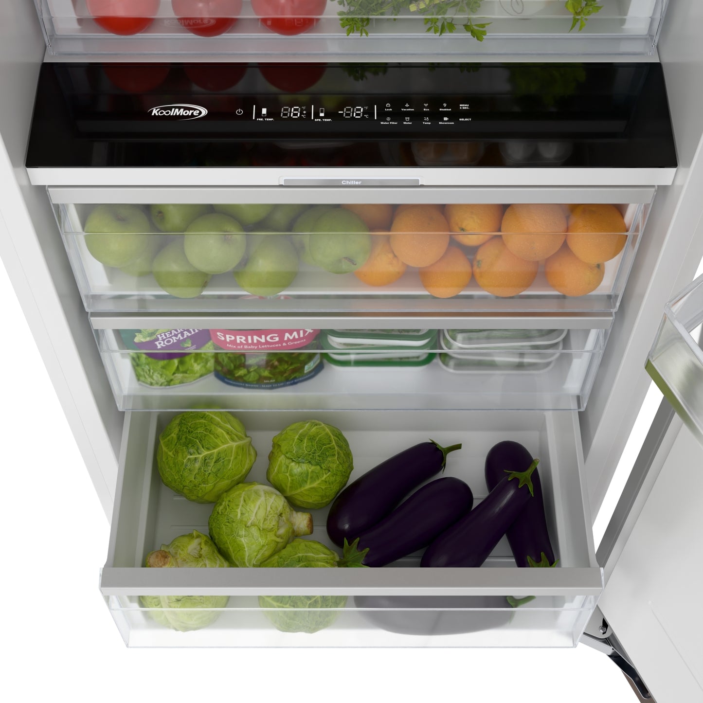 KoolMore Reserve Panel Ready 30 in. Refrigerator Column with 16.6 Cu. Ft. Capacity, Water Dispenser (KM-PRC-R30)