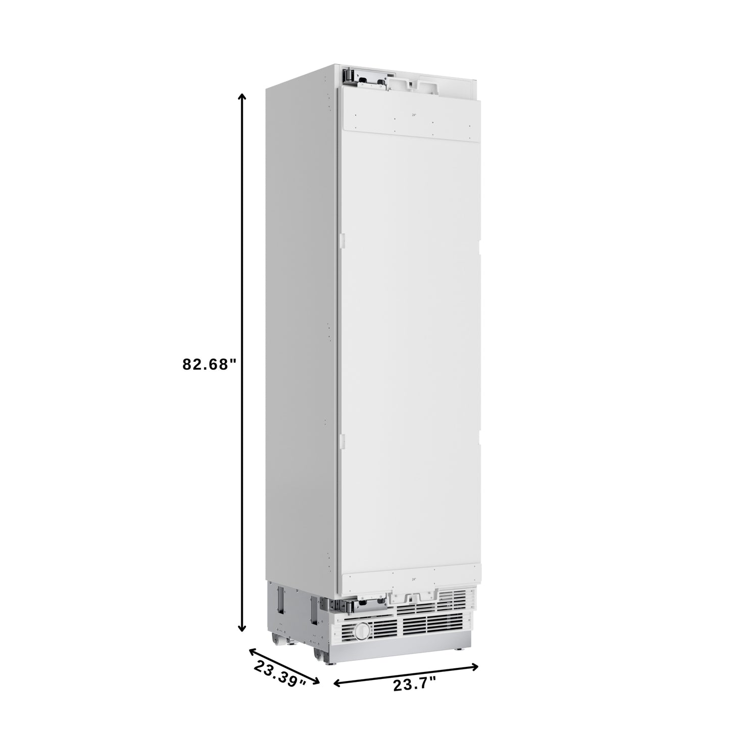 KoolMore Reserve 24 in. Panel Ready Freezer Column with 12.4 Cu. Ft. Capacity with Ice Maker (KM-PRC-F24)