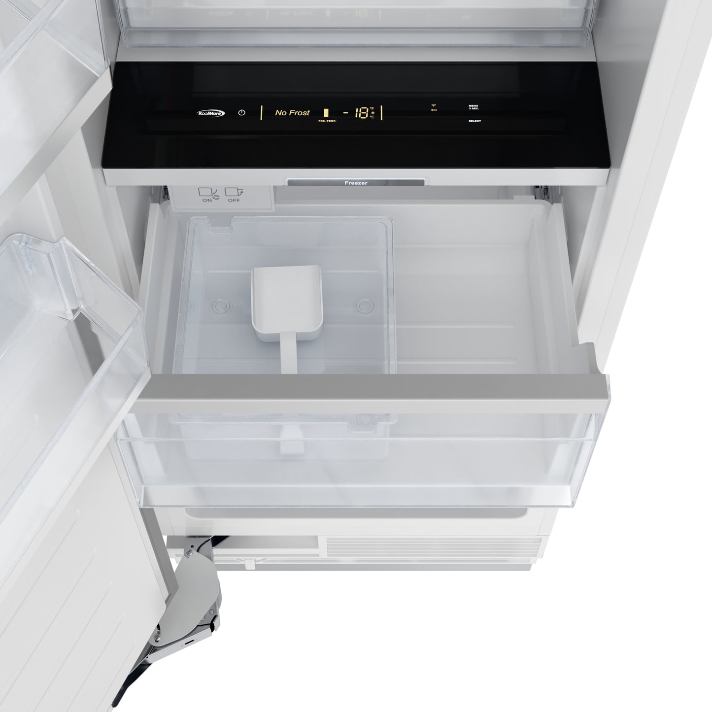 KoolMore Reserve 24 in. Panel Ready Freezer Column with 12.4 Cu. Ft. Capacity with Ice Maker (KM-PRC-F24)