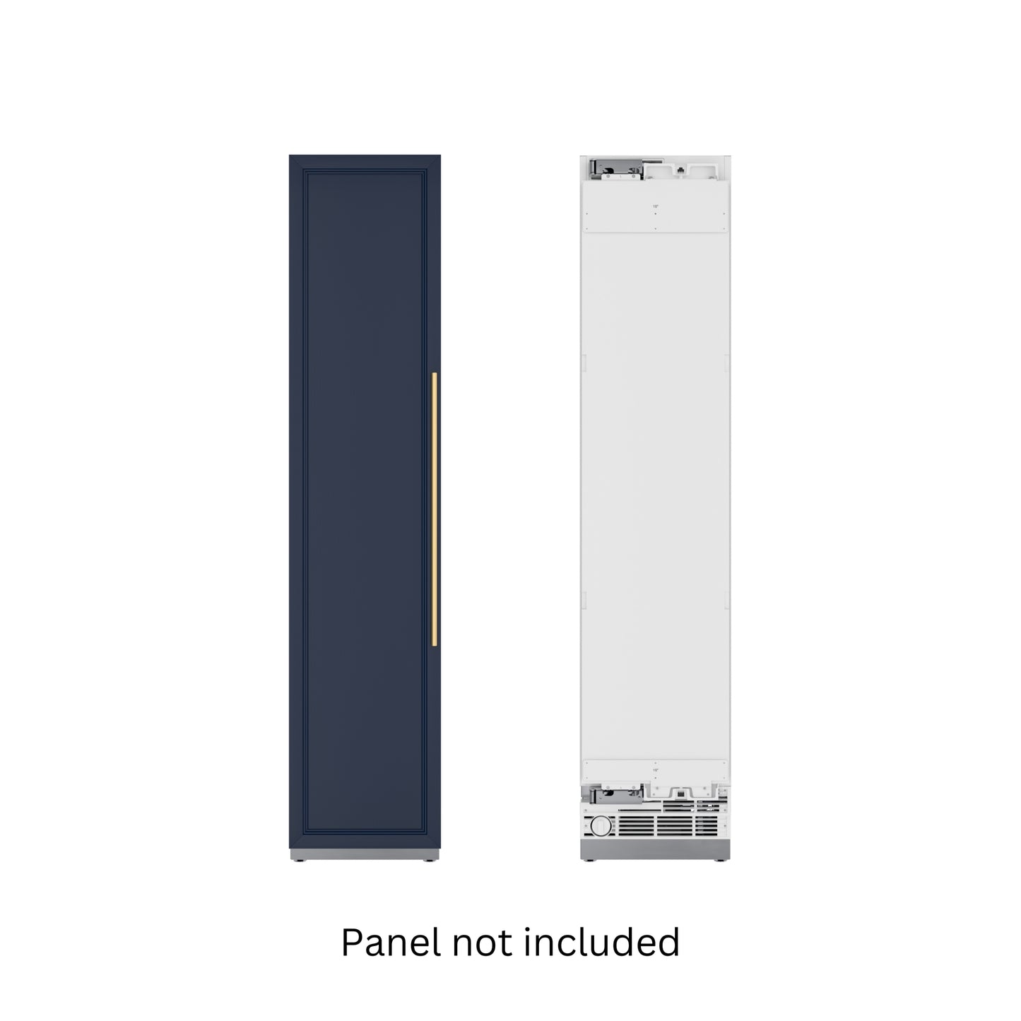 KoolMore Reserve 18 In. Panel Ready Freezer Column With 8.6 Cu. Ft. Capacity with Ice Maker (KM-PRC-F18)