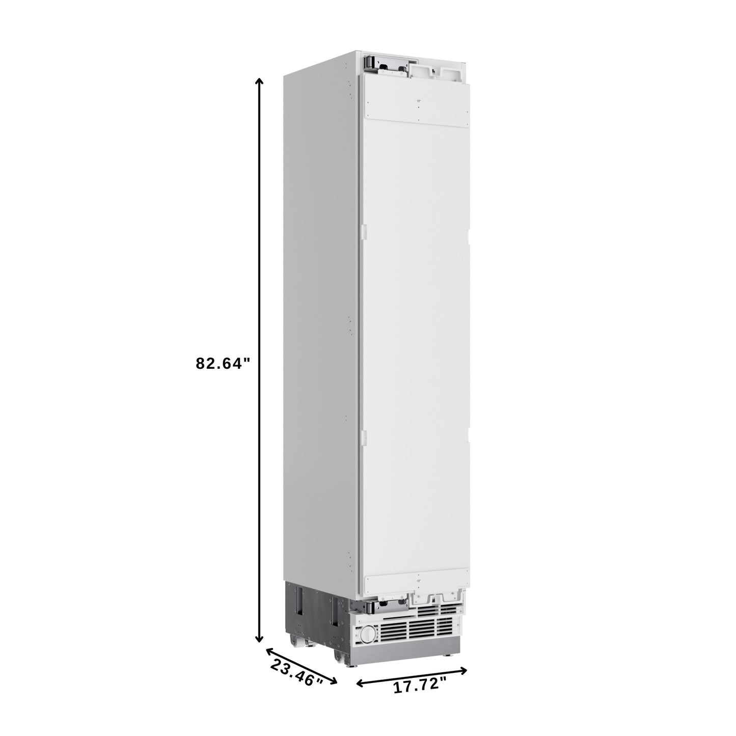 KoolMore Reserve 18 In. Panel Ready Freezer Column With 8.6 Cu. Ft. Capacity with Ice Maker (KM-PRC-F18)