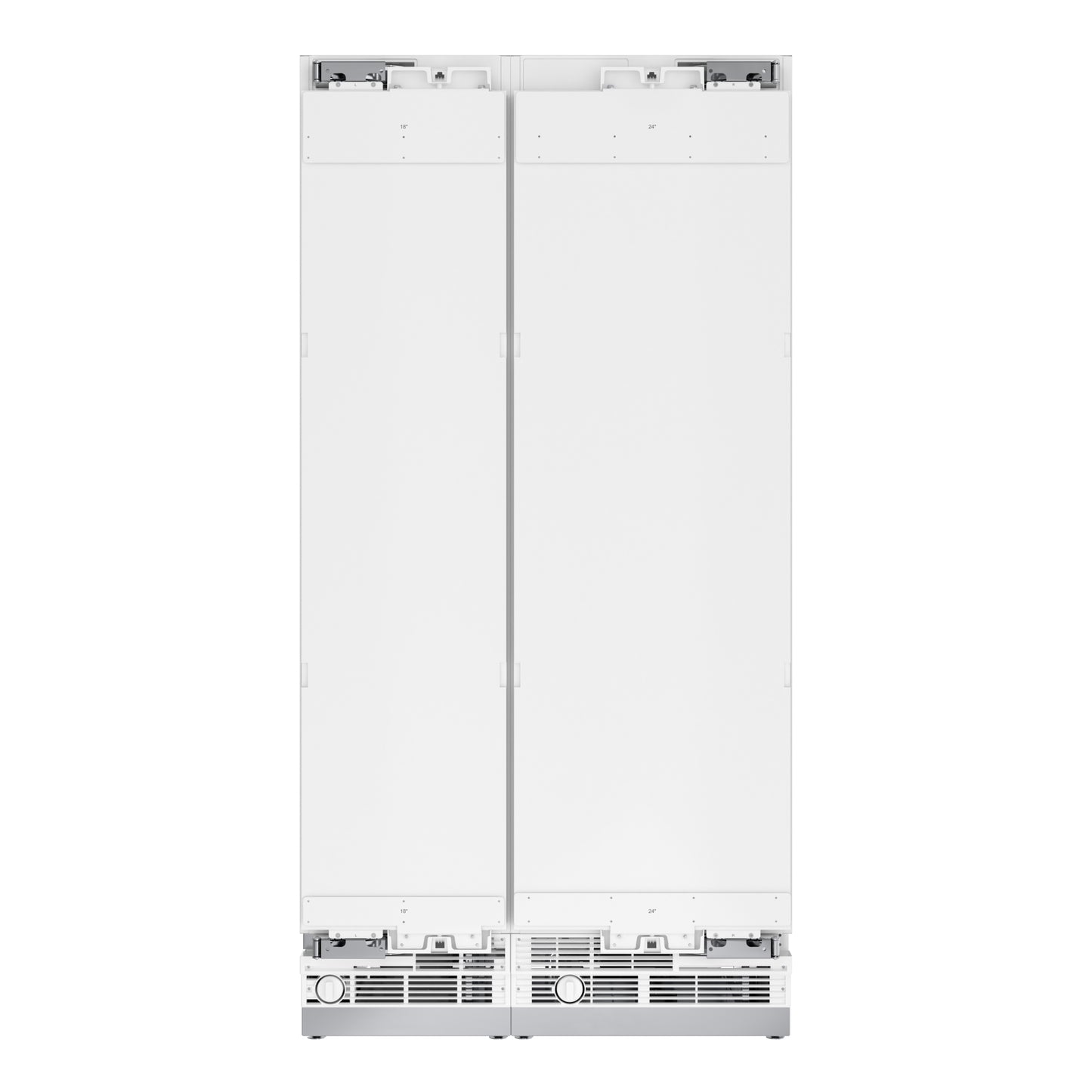 KoolMore Reserve Panel Ready Column 24 in. Refrigerator and 18 in. Freezer Combo, with Water and Ice Dispenser (KM-PRC-R24F18)