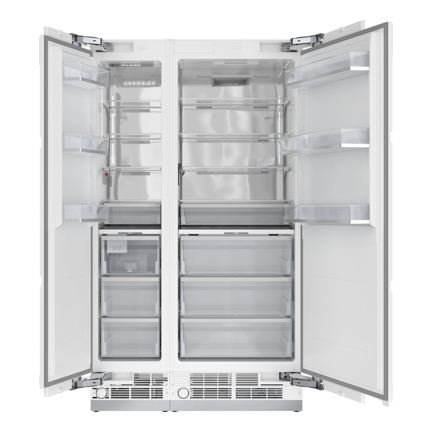 KoolMore Reserve Panel Ready Column 30 in. Refrigerator and 18 in. Freezer Combo with Ice and Water Dispenser (KM-PRC-R30F18)