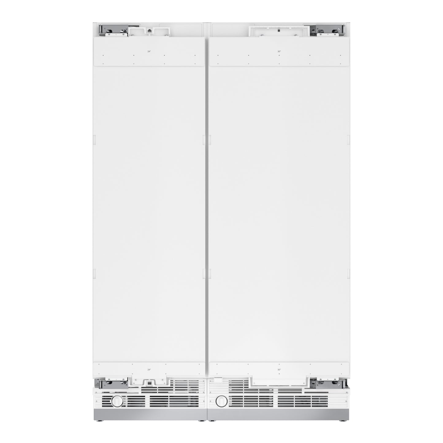 KoolMore Reserve Panel Ready Column 30 in. Refrigerator and 24 in. Freezer Combo with Water and Ice Dispenser (KM-PRC-R30F24)