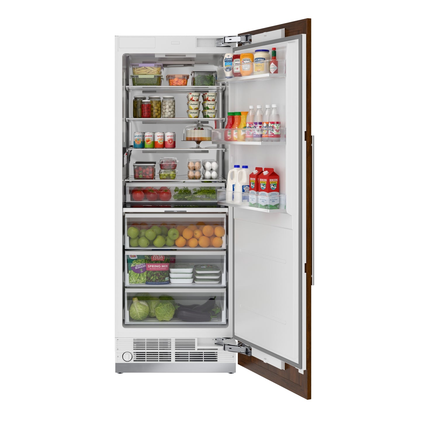 KoolMore Reserve Panel Ready Column 30 in. Refrigerator and 24 in. Freezer Combo with Water and Ice Dispenser (KM-PRC-R30F24)