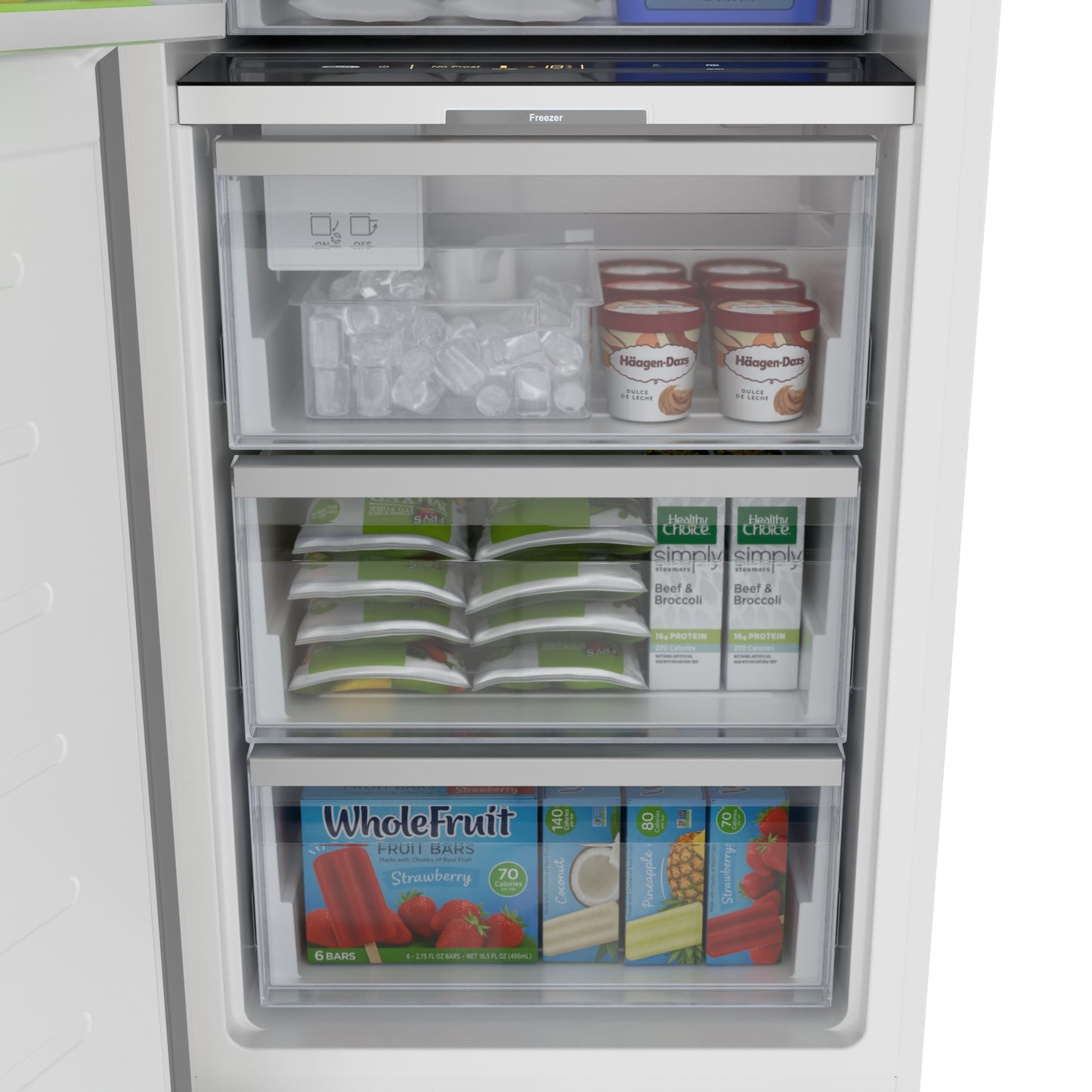 KoolMore Reserve Panel Ready Column 30 in. Refrigerator and 24 in. Freezer Combo with Water and Ice Dispenser (KM-PRC-R30F24)