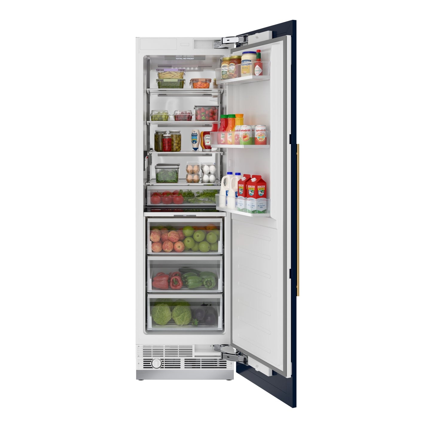 KoolMore Reserve Panel Ready Column 24 in. Refrigerator, 18 in. Wine Cooler and 24 in. Freezer Combo with Water and Ice Dispenser (KM-PRC-R24F24W)