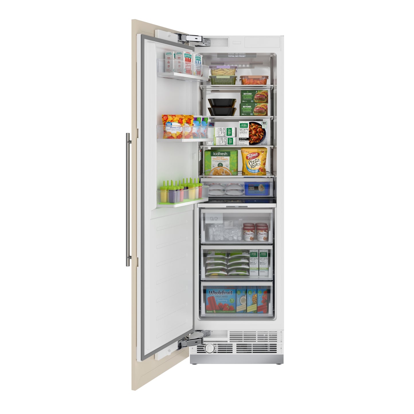 KoolMore Reserve Panel Ready Column 24 in. Refrigerator, 18 in. Wine Cooler and 24 in. Freezer Combo with Water and Ice Dispenser (KM-PRC-R24F24W)