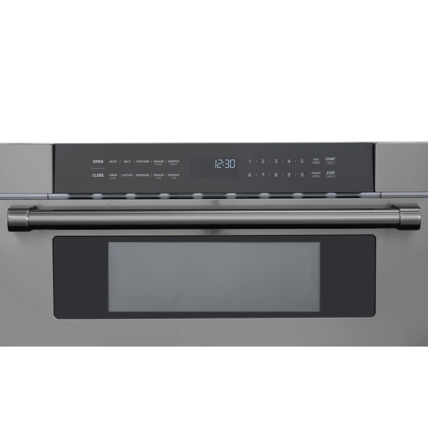 KoolMore Reserve 30 in. Stainless-Steel Microwave Drawer, 1.2 cu. ft. Capacity in Black (KM-MD30-BSS)