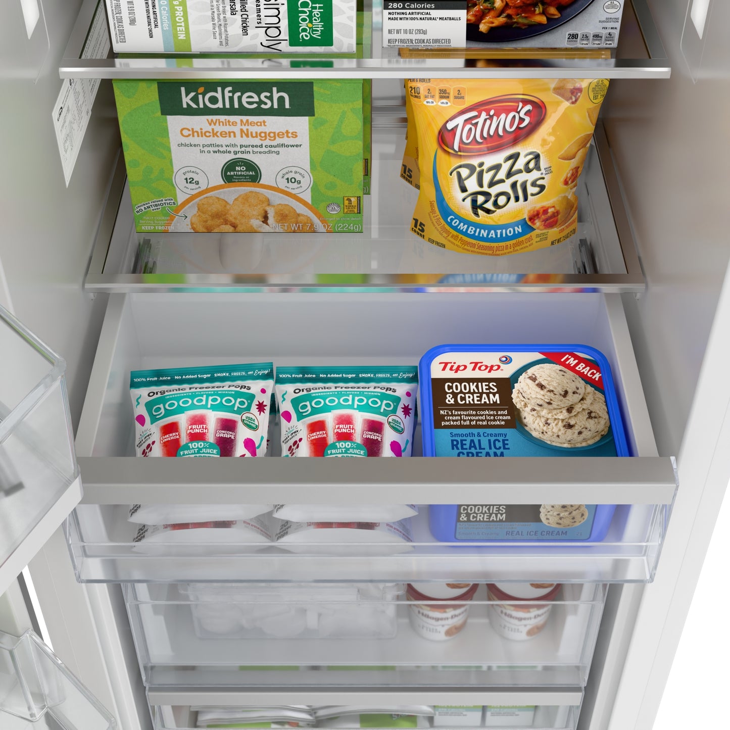 KoolMore Reserve 24 in. Panel Ready Freezer Column with 12.4 Cu. Ft. Capacity with Ice Maker (KM-PRC-F24)