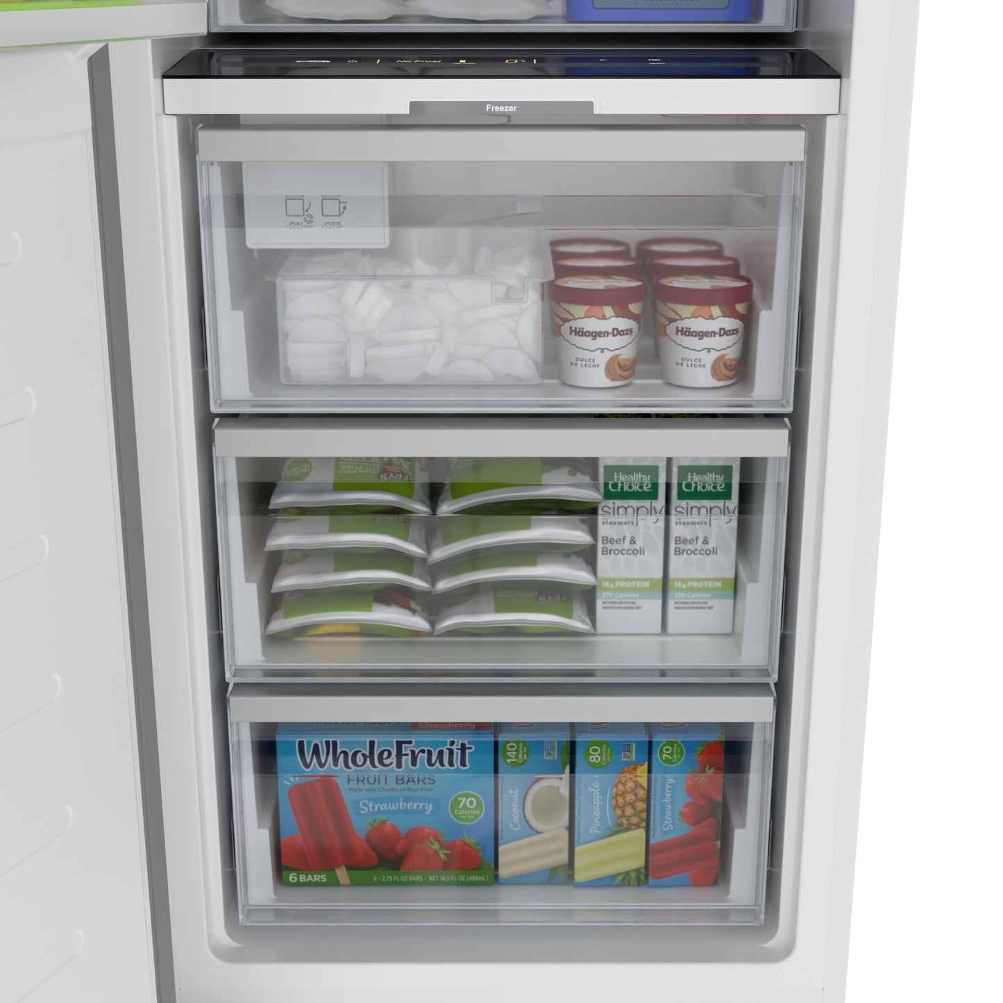 KoolMore Reserve 24 in. Panel Ready Freezer Column with 12.4 Cu. Ft. Capacity with Ice Maker (KM-PRC-F24)