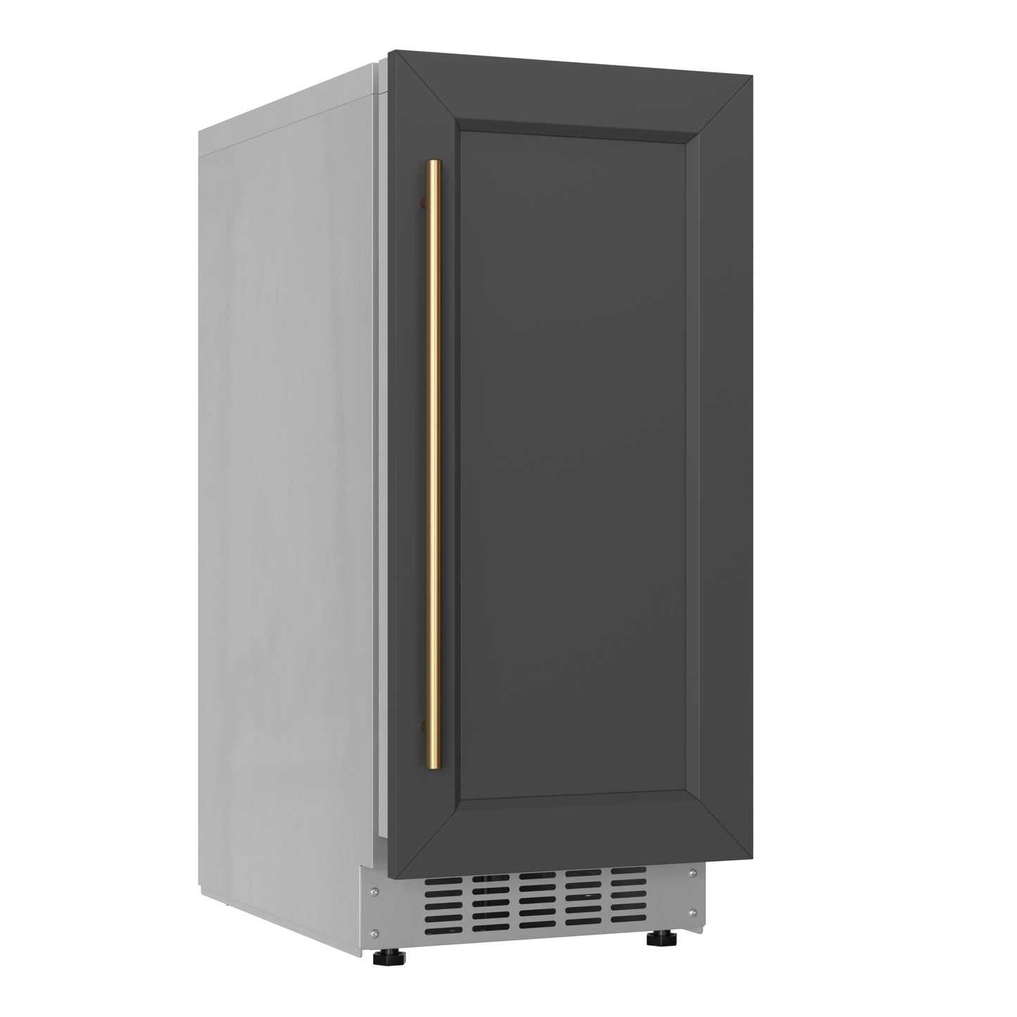 KoolMore Reserve 15 in. Residential Panel Ready Ice Maker 57 lbs/24hr in Stainless-Steel (KM-BIM57-PR)