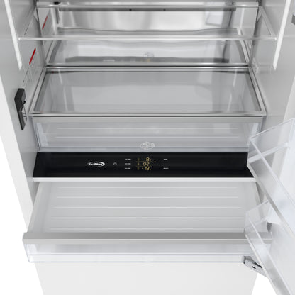 KoolMore Reserve 36 in. Panel Ready Refrigerator and Freezer with Ice maker and Water dispenser, Frost Free, 19.7 Cu. Ft. (KM-RER36-SWPR)