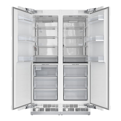 KoolMore Reserve Panel Ready Column 24 in. Refrigerator and 24 in. Freezer Combo with Water and Ice Dispenser (KM-PRC-R24F24)