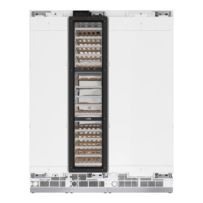 KoolMore Reserve Panel Ready Column 30 in. Refrigerator, 18 in. Wine Cooler and 18 in. Freezer Combo with Water and Ice Dispenser (KM-PRC-R30F18W)
