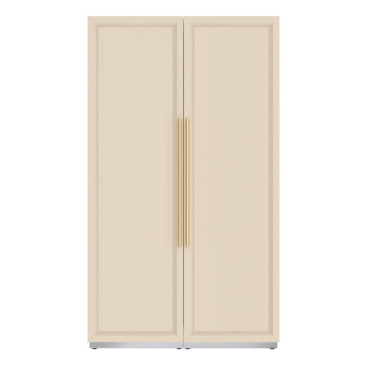 KoolMore Reserve Panel Ready Column 24 in. Refrigerator and 24 in. Freezer Combo with Water and Ice Dispenser (KM-PRC-R24F24)