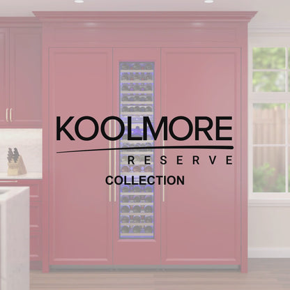 KoolMore Reserve 24 in. Panel Ready Freezer Column with 12.4 Cu. Ft. Capacity with Ice Maker (KM-PRC-F24)